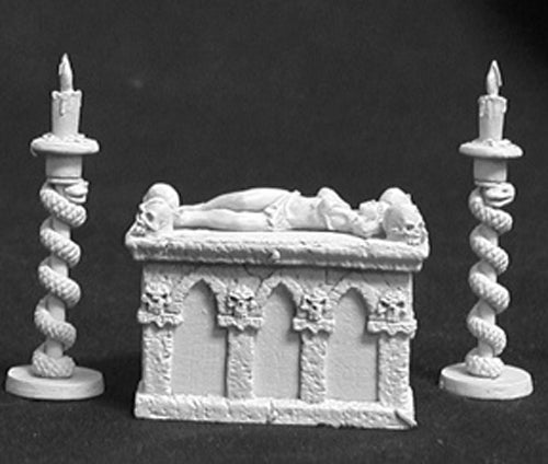 Reaper Miniatures Altar Of Evil with Vic #02580 Dark Heaven Unpainted Metal