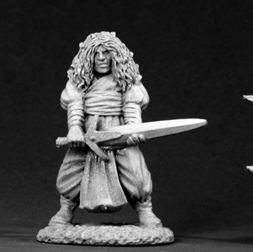 Reaper Miniatures Threvus, Sword Master #02612 Dark Heaven Unpainted Metal