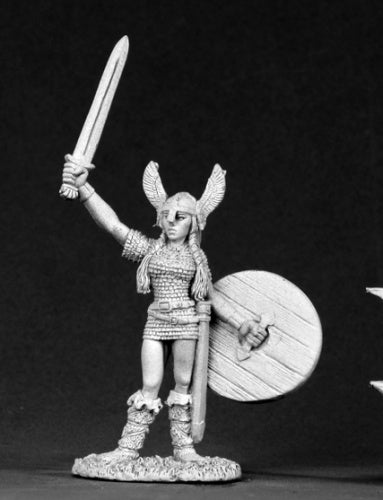 Reaper Miniatures Sheya, Shield Maiden #02623 Dark Heaven Unpainted Metal