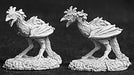 Reaper Miniatures Cockatrice (2) #02631 Dark Heaven Legends Unpainted Metal Mini
