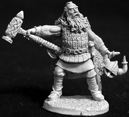 Reaper Miniatures Tharn Helmsunder #02640 Dark Heaven Legends Unpainted Metal