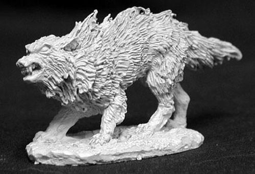 Reaper Miniatures Winter Wolf #02649 Dark Heaven Legends Unpainted Metal Figure