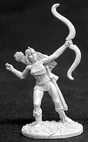 Reaper Miniatures Female Archer 02686 Dark Heaven Legends Unpainted Metal Figure