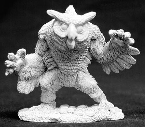 Reaper Miniatures Owl Bear #02690 Dark Heaven Legends Unpainted Metal RPG Figure