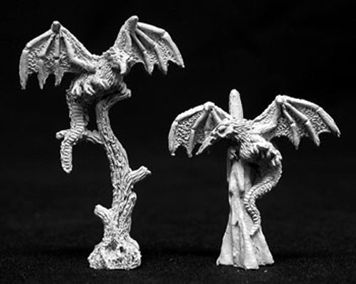 Reaper Miniatures Stirges (2) #02691 Dark Heaven Legends Unpainted Metal Figures