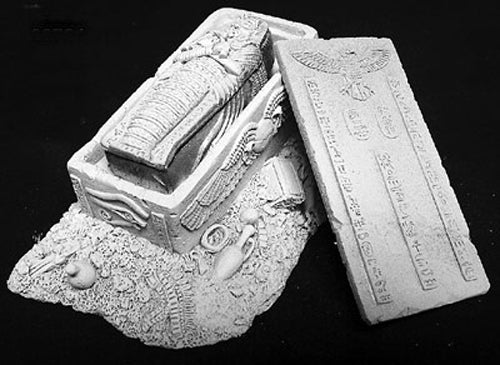 Reaper Miniatures Egyptian Sarcophagus #02724 Dark Heaven Unpainted Metal