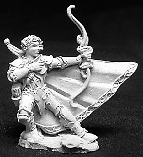 Reaper Miniatures Baerwyn, Elf Archer 02735 Dark Heaven Legends Unpainted Metal