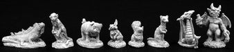 Reaper Miniatures Familiar Pack IV (8) #02756 Dark Heaven Unpainted Metal Minis