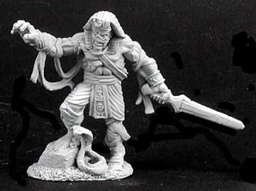 Reaper Miniatures Khalith, Mummy Lord 02885 Dark Heaven Legends Unpainted Metal