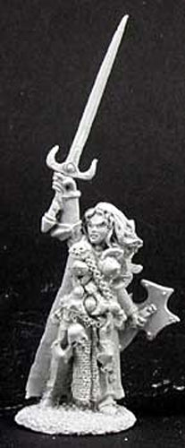 Reaper Miniatures Valeska, Champion #02903 Dark Heaven Legends Unpainted Metal