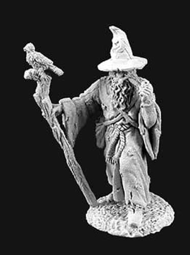 Reaper Miniatures A. Wanderhat, Wizard #02905 Dark Heaven Unpainted Metal