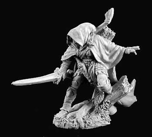 Reaper Miniatures Nienna, Elf Ranger #02909 Dark Heaven Legends Unpainted Metal