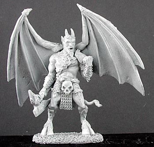 Reaper Miniatures Belial, Devil 02920 Dark Heaven Legends Unpainted Metal Figure