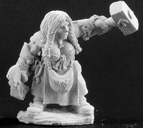 Reaper Miniatures Magda Mintsilver Female Dwarf 02978 Dark Heaven Unpainted Mini