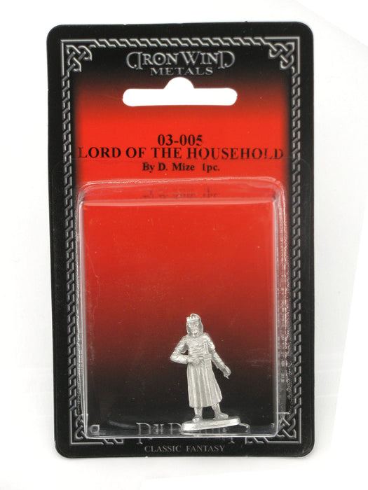 Lord of The Household #03-005 Classic Ral Partha Fantasy RPG Metal Figure