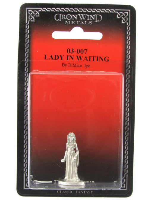 Lady in Waiting #03-007 Classic Ral Partha Fantasy RPG Metal Figure