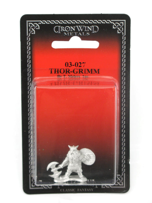 Thor-Grimm #03-027 Classic Ral Partha Fantasy RPG Metal Figure