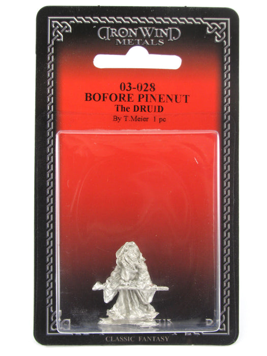 Bofore Pinenut The Druid #03-028 Classic Ral Partha Fantasy RPG Metal Figure