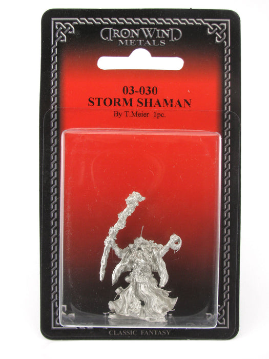 Storm Shaman #03-030 Classic Ral Partha Fantasy RPG Metal Figure