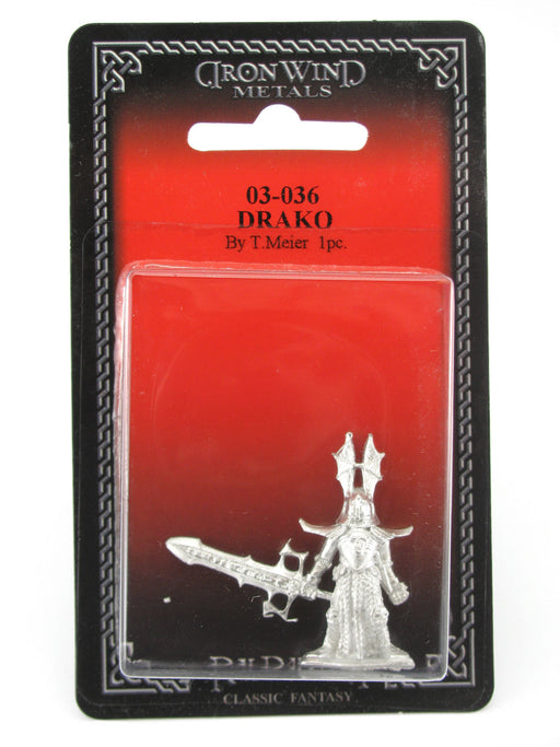 Drako #03-036 Classic Ral Partha Fantasy RPG Metal Figure