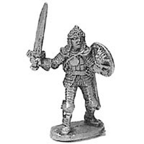 Fighter with Runesword, Platemail, and Shield #03-050 Classic Ral Partha Fantasy