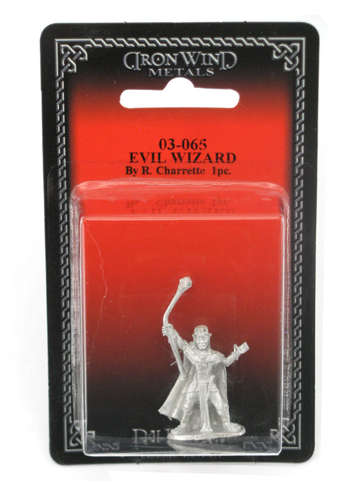 Evil Wizard #03-065 Classic Ral Partha Fantasy RPG Metal Figure