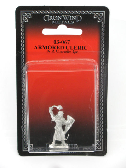 Armored Cleric #03-067 Classic Ral Partha Fantasy RPG Metal Figure