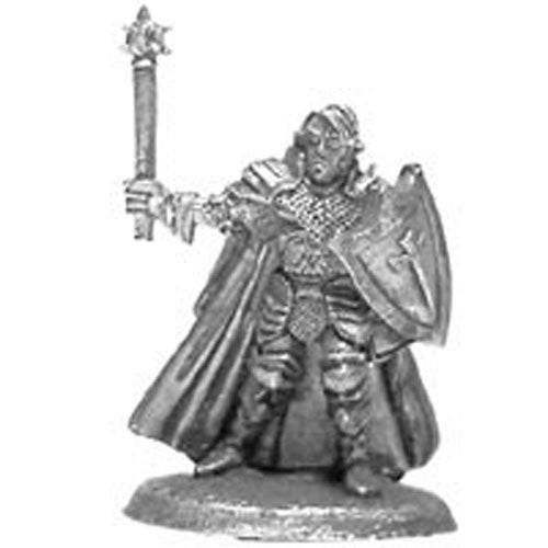 Cleric with Mace #03-074 Classic Ral Partha Fantasy RPG Metal Figure