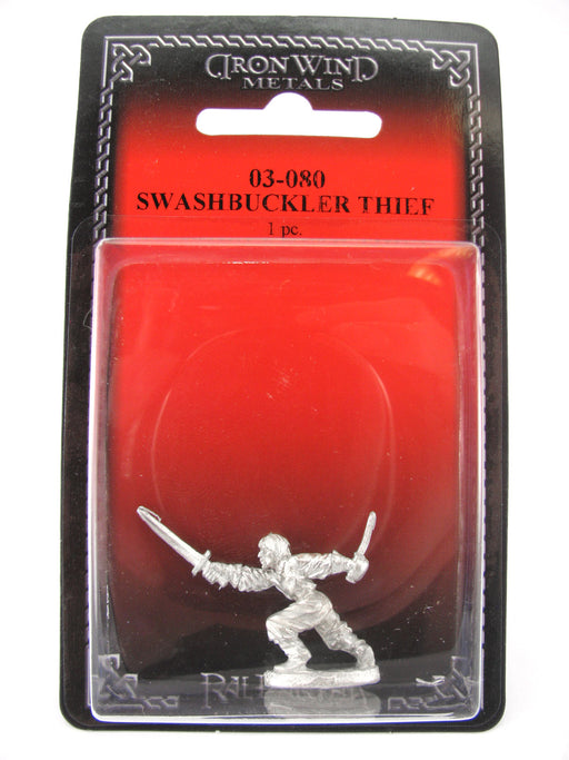Swashbuckler Thief #03-080 Classic Ral Partha Fantasy RPG Metal Figure