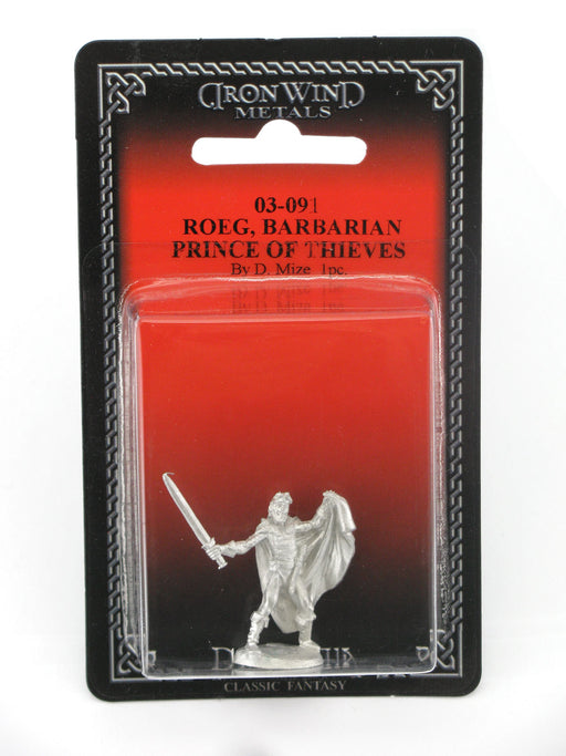 Roeg Barbarian Prince of Thieves #03-091 Classic Ral Partha Fantasy Metal Figure