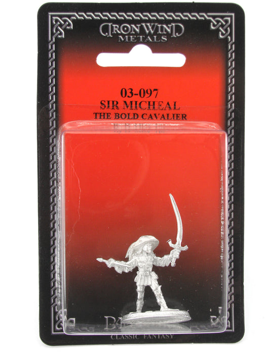 Sir Michael The Bold Cavalier 03-097 Classic Ral Partha Fantasy RPG Metal Figure