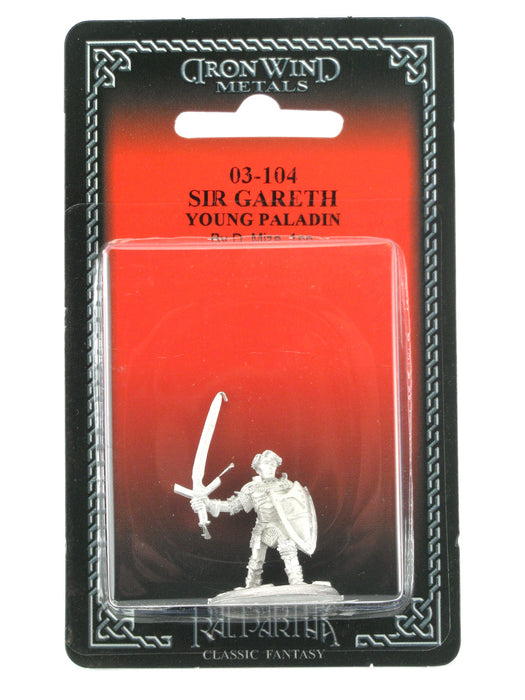 Sir Gareth Young Paladin #03-104 Classic Ral Partha Fantasy RPG Metal Figure