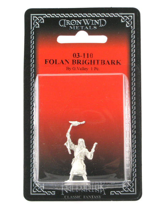 Folan Brightbark The Druid #03-110 Classic Ral Partha Fantasy RPG Metal Figure