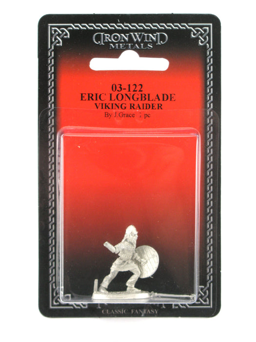 Erik Longblade Viking Raider #03-122 Classic Ral Partha Fantasy RPG Metal Figure