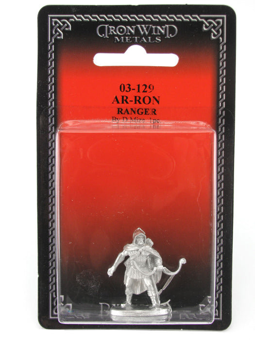 Ar-Ron The Ranger in Chainmail with Bow #03-129 Classic Ral Partha Fantasy Metal
