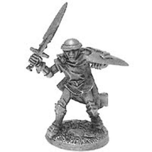Sir Davik Fighting Paladin #03-130 Classic Ral Partha Fantasy RPG Metal Figure
