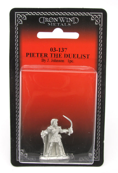 Pieter The Duelist #03-137 Classic Ral Partha Fantasy RPG Metal Figure