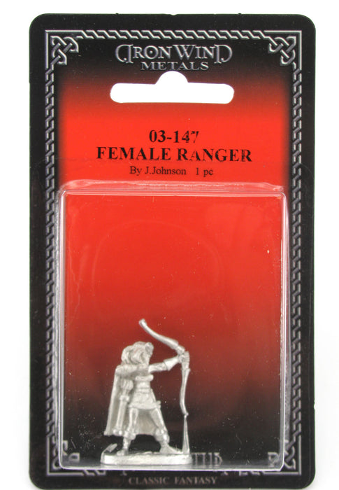 Female Ranger #03-147 Classic Ral Partha Fantasy RPG Metal Figure