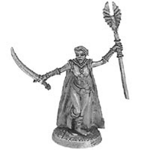 Female Elven Fighter #03-151 Classic Ral Partha Fantasy RPG Metal Figure