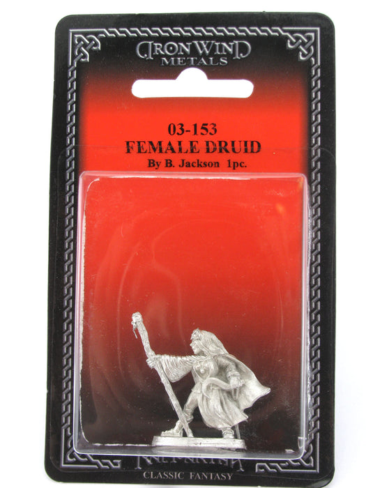 Female Druid #03-153 Classic Ral Partha Fantasy RPG Metal Figure
