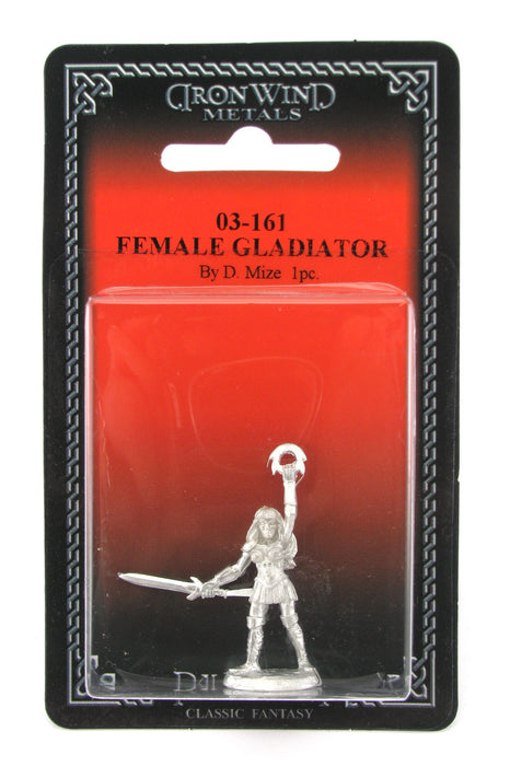Female Gladiator #03-161 Classic Ral Partha Fantasy RPG Metal Figure
