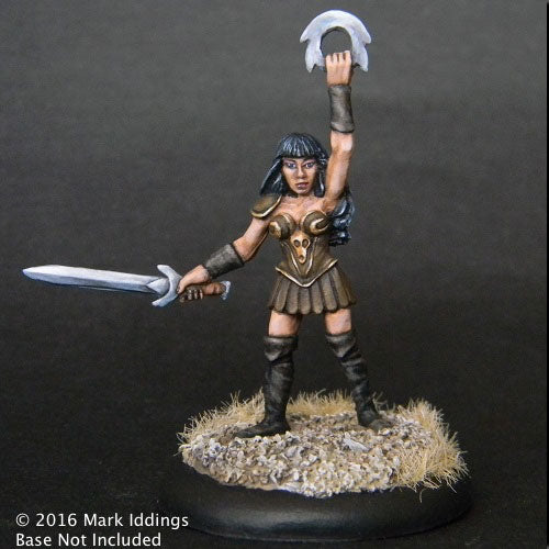 Female Gladiator #03-161 Classic Ral Partha Fantasy RPG Metal Figure