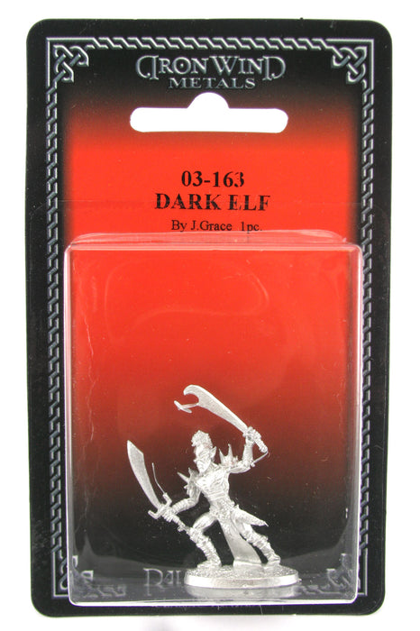 Dark Elf #03-163 Classic Ral Partha Fantasy RPG Metal Figure