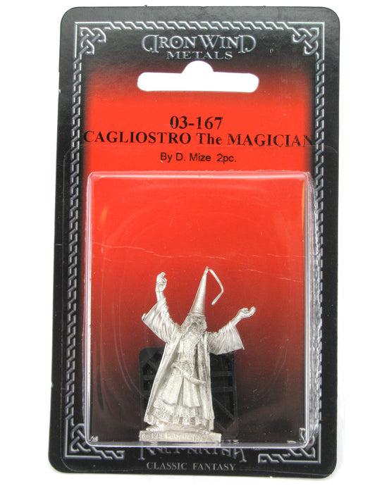 Cagliostro The Magician #03-167 Classic Ral Partha Fantasy RPG Metal Figure
