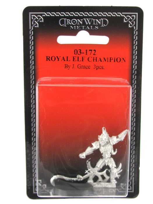 Royal Elf Champion #03-172 Classic Ral Partha Fantasy RPG Metal Figure