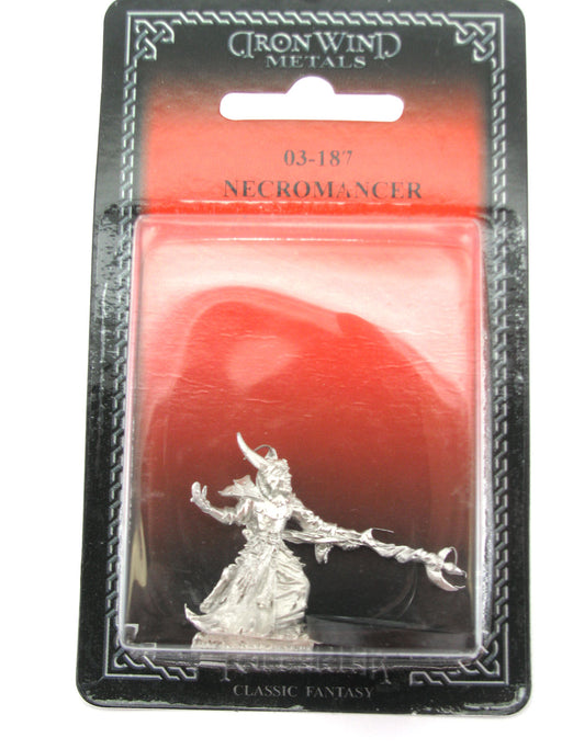 Necromancer #03-187 Classic Ral Partha Fantasy RPG Metal Figure