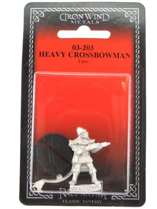 Heavy Crossbowman #03-203 Classic Ral Partha Fantasy RPG Metal Figure