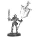 Elf Standard Bearer #03-209 Classic Ral Partha Fantasy RPG Metal Figure