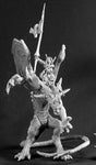 Kyra & LAVARATH Dragon Rider | Miniatura Reaper Bones 77557 Per Giochi Di Ruolo E War Games (140mm)