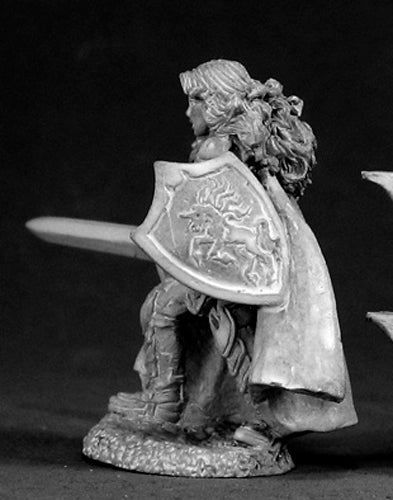 Reaper Miniatures Unpainted Jana Blackfire, Female Warrior 03006 Dark Heaven